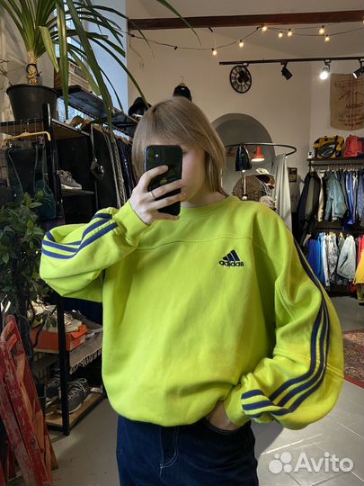 Свитшот Adidas винтаж rare 1999