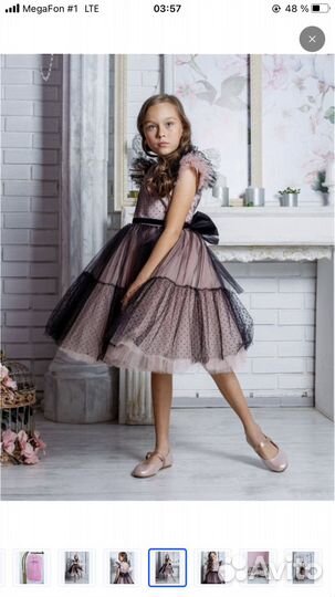 Платье для девочки 128