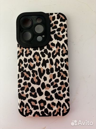 Новый Чехол леопард на iPhone 14 pro