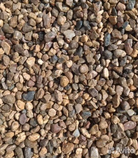 Щебень гравийный под парковку