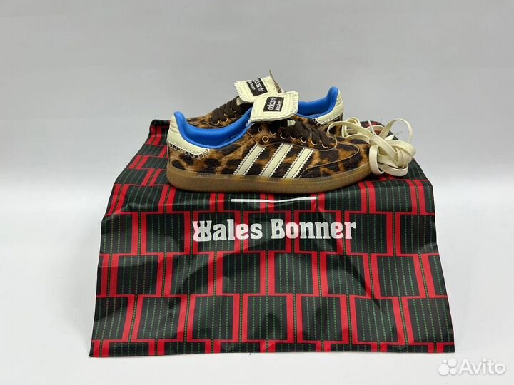 Adidas samba wales bonner leopard