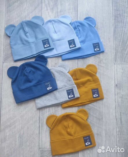 Шапки для девочек и мальчиков разные модели
