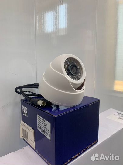 Камера видеонаблюдения. Внутренняя купольная HD