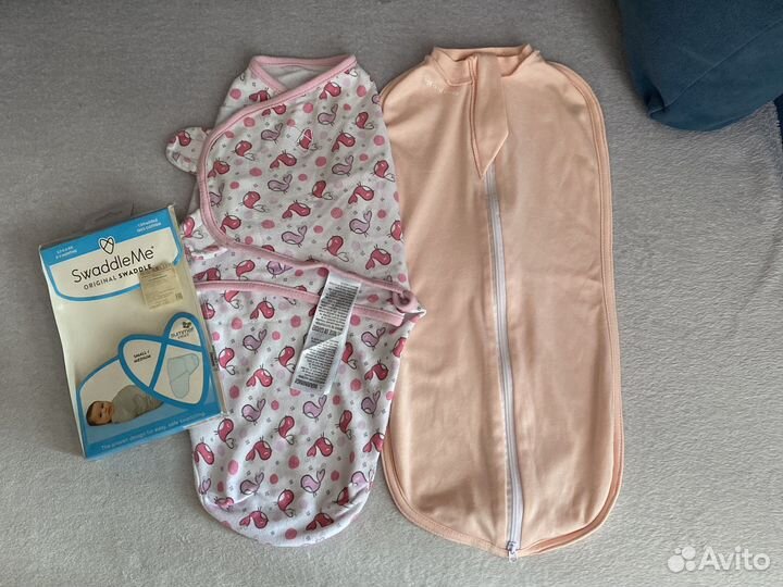 Пеленка-кокон Swaddleme и Rant