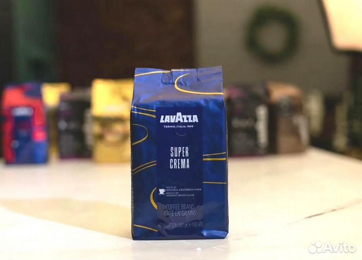 Кофе в зернах Lavazza. Ассортимент