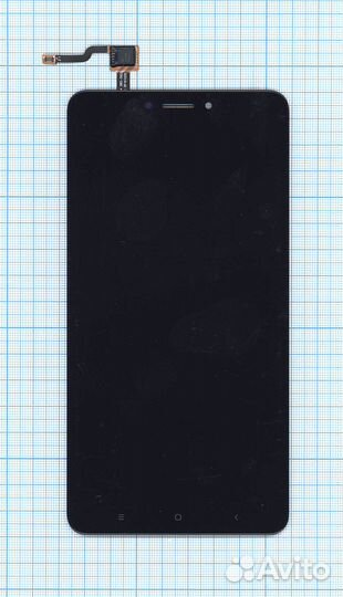 Дисплей для Xiaomi Mi Max 2 черный