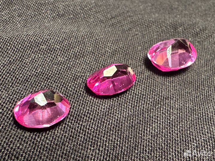 Камни Рубин красный наруральные СССР