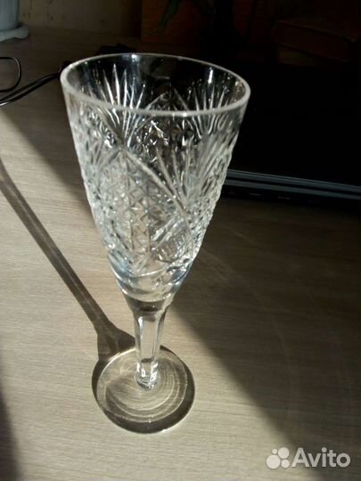 Фужеры хрустальные СССР