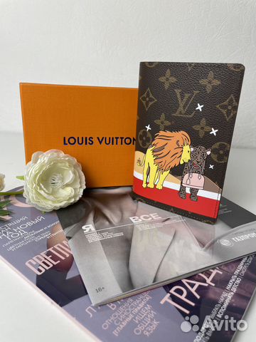 Обложка для паспорта Louis Vuitton