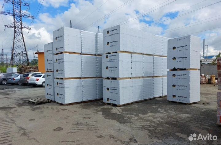 Газоблок в наличии. Отгрузка от 30 м3