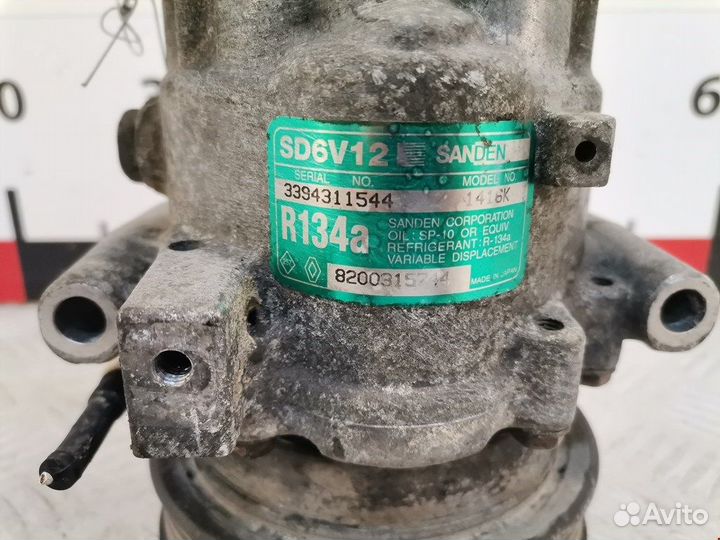 Компрессор кондиционера для Renault Megane 2
