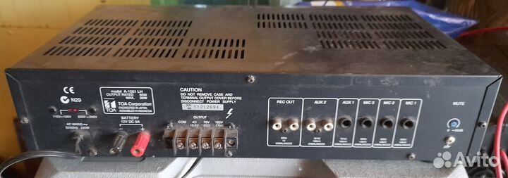 Трансляционный усилитель TOA A-1061