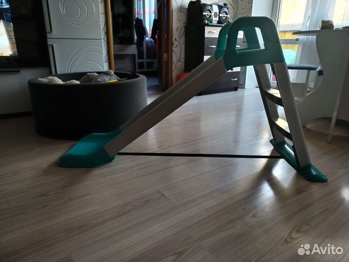 Детская горка пластиковая для дома