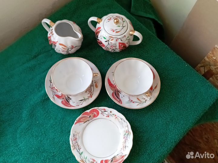 Чайный сервиз на 2 персоны