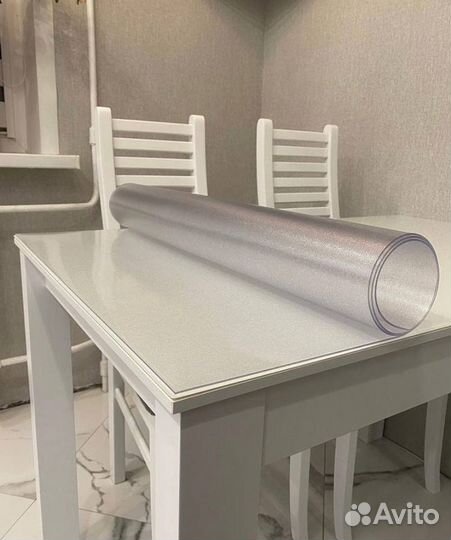 Гибкое стекло, плёнка пвх, прозрачная скатерть