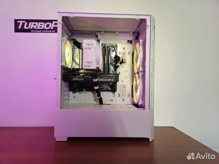 Игровой компьютер Intel i5 12400 и RTX 4060 TI