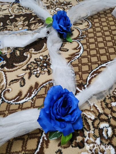 Свадебные украшения на машину продажа