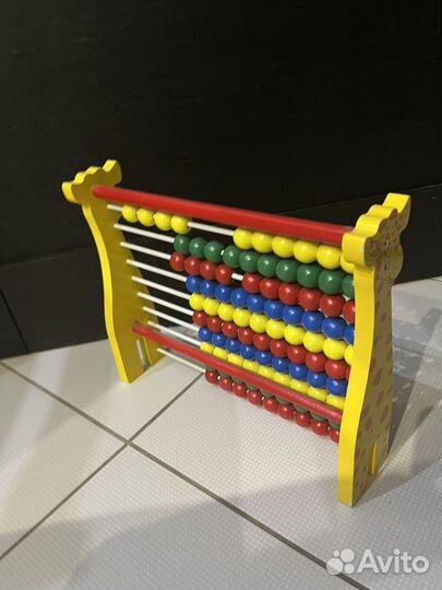 Детские деревянные счеты