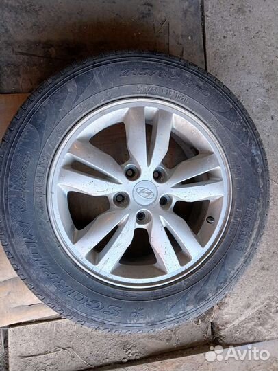 Литые диски r15 на hyundai tucson