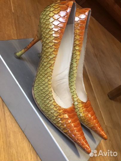 Туфли питон Gianmarco Lorenzi