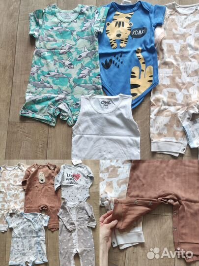Детские вещи пакетом 80 86 92