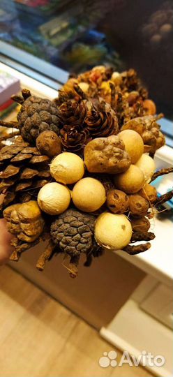 Букет сухоцветов для декора и творчества