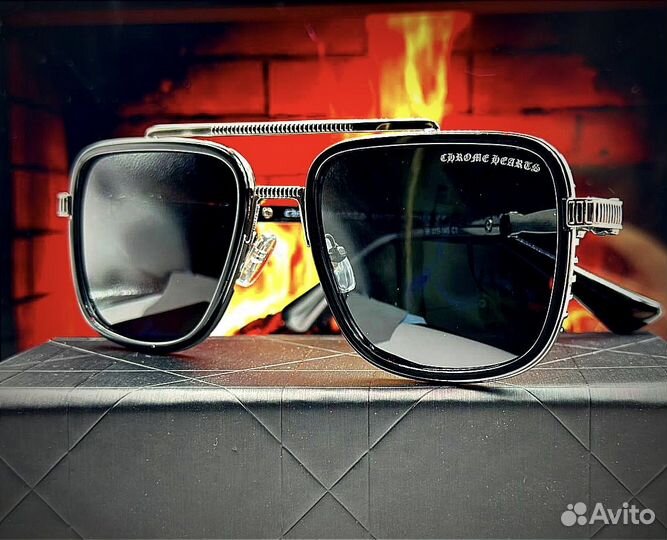 Солнцезащитные очки мужские Chrome Hearts
