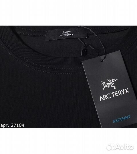 Футболка arcteryx Черная