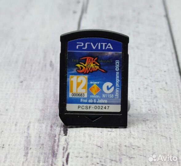 THE JAK AND daxter trilogy (psvita, бу, без коробк