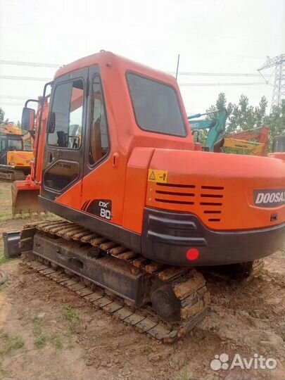 Мини-экскаватор DOOSAN DX80R, 2022