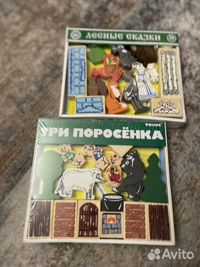 Деревянный конструктор томик