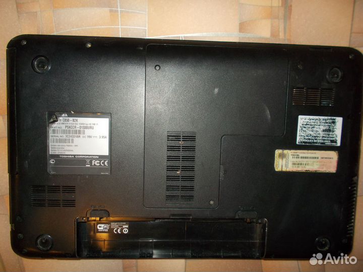 Корпус ноутбука Toshiba C850-B2K