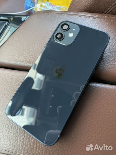 Корпус iPhone 12 mini темно синий