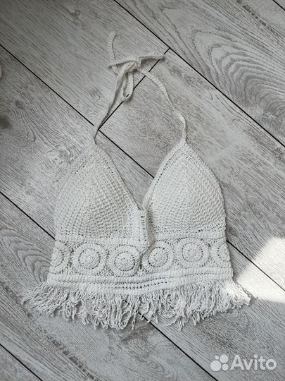 Топ вязанный 42р