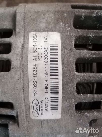 Генератор форд фокус 2 1.4-1-6 бензин