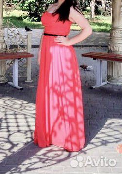 Вечернее платье в пол