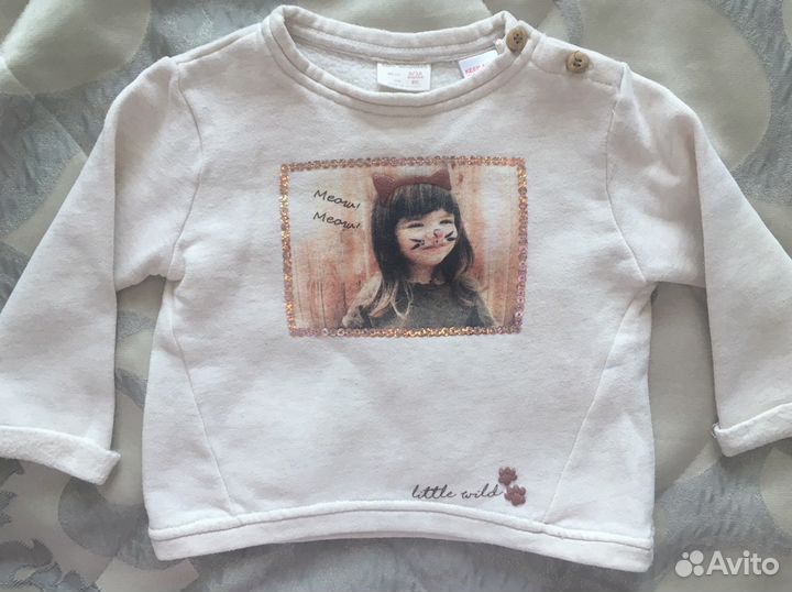 Одежда для девочки 1-2 г., б/у