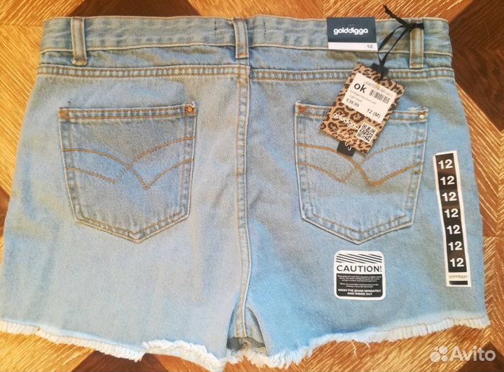 Шорты джинсовые