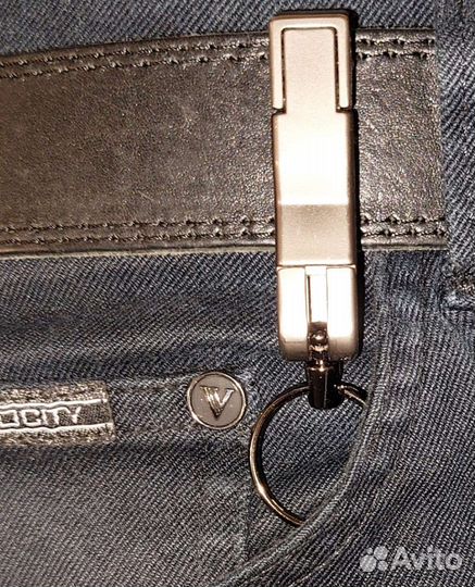 Брелок держатель для ключей на ремень сплав цинка