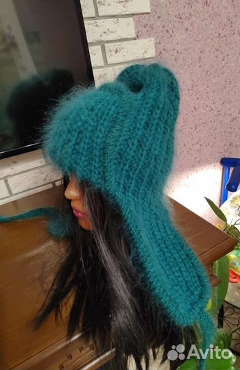 Шапка ушанка женская