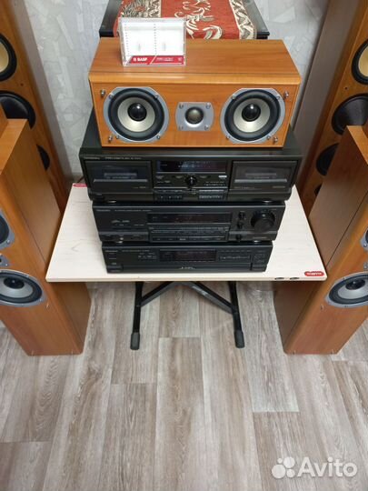 Музыкальный центрTechnics блочная аудио стойка