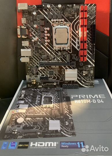 Intel core i5 12400f комплект