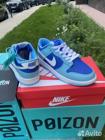 Кроссовки Nike Dunk Low Argon ' Blue ' оригинал