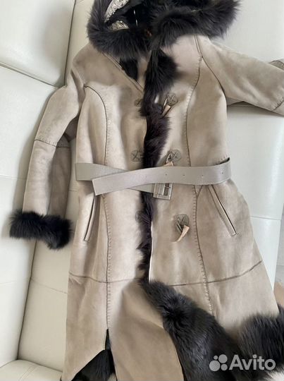Дубленка нат, мех Тоскана, новая, 46 р
