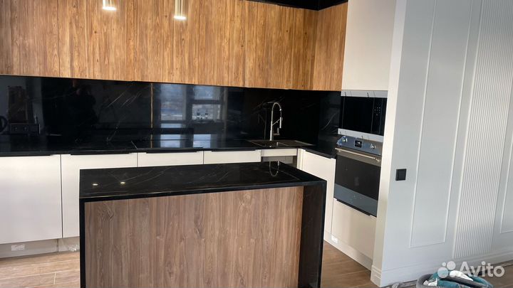 Столешница из искусственного камня (акрил, кварц)