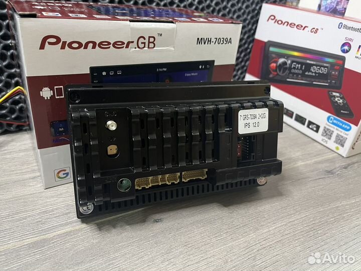 Сенсорная Android магнитола Pioneer 7 дюймов