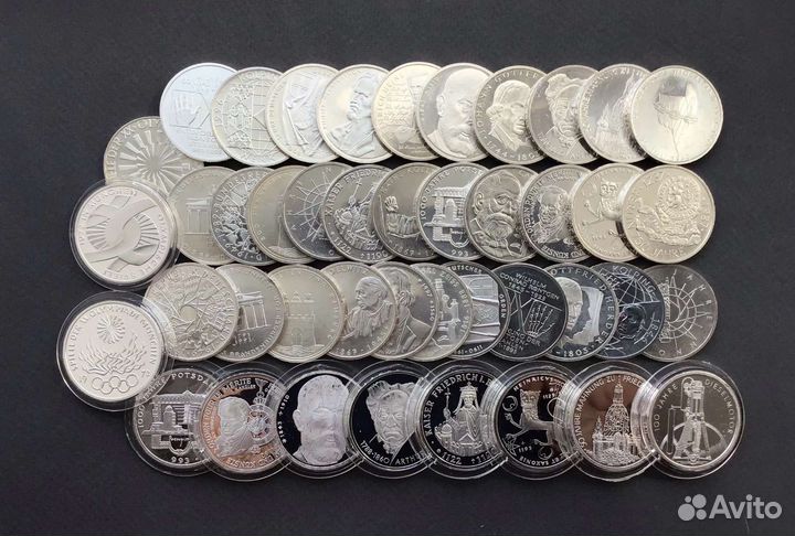 Серебро Германии 10 марок