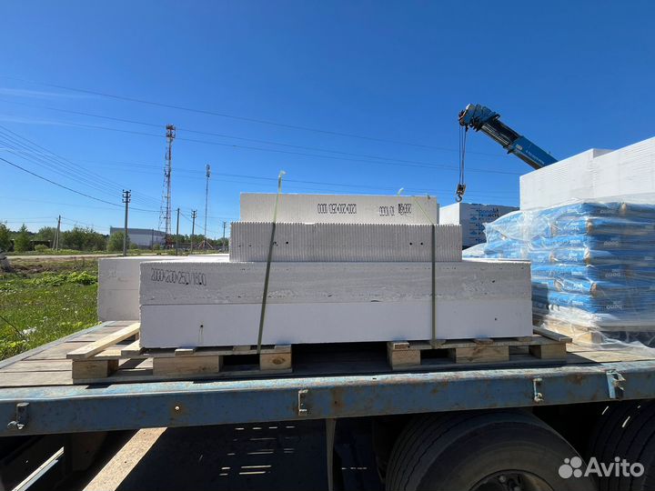 Газосиликатные блоки 600 300 250