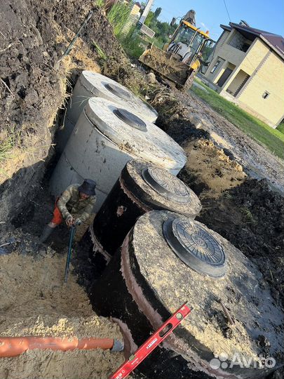 Септик под ключ, Канализация, Водопровод, Кессон