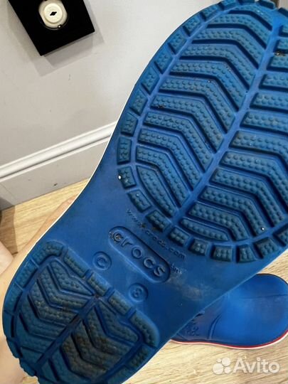 Резиновые сапоги crocs c8